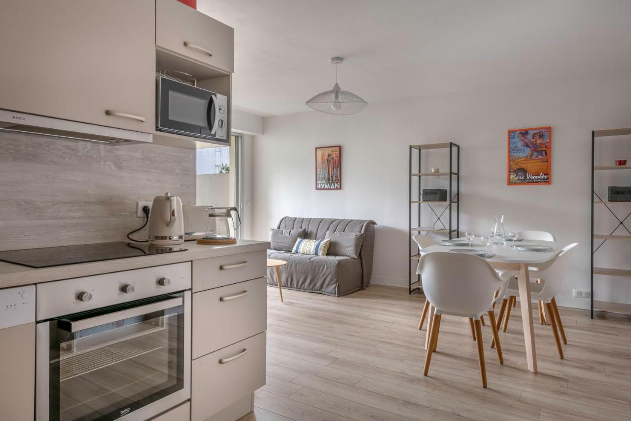 Coquet Appartement A 300 M Du Port Du Pouliguen لو بولين المظهر الخارجي الصورة