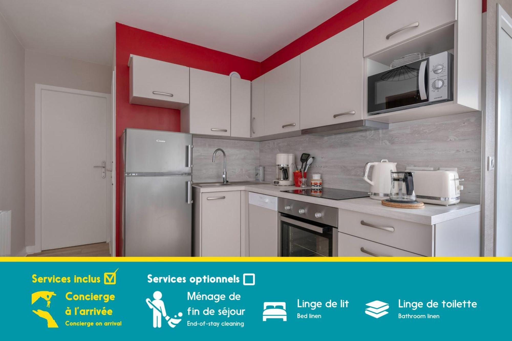 Coquet Appartement A 300 M Du Port Du Pouliguen لو بولين المظهر الخارجي الصورة